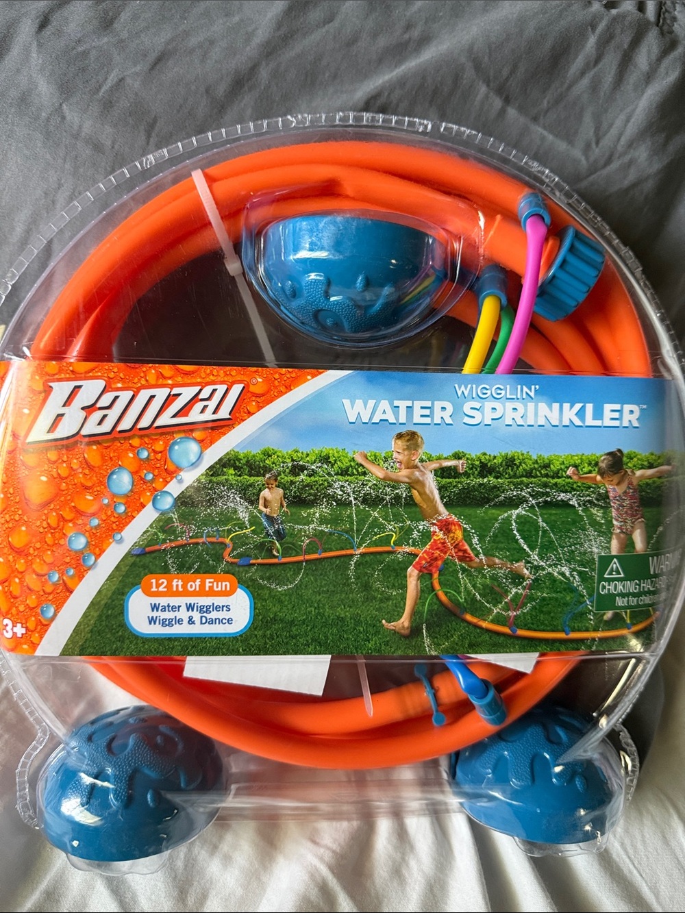 Banzai Wigglin Water Sprinkler 12 Ft New in Package